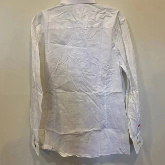 Mens Bar III Woven Button Down Dress Shirt Color Buttons NWT - B5 - Picture 3 of 8